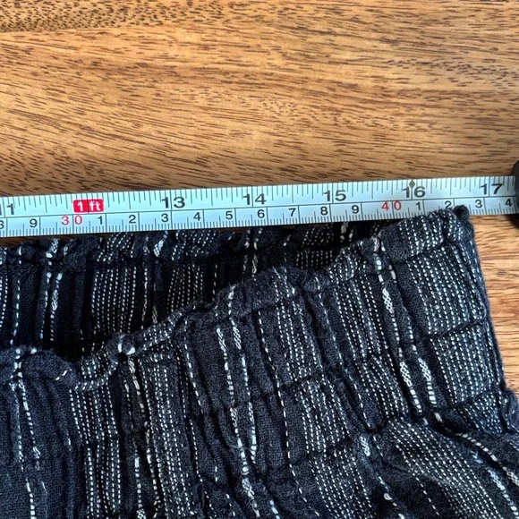 Briggs New York Black Striped Crop Pants - Picture 8 of 12